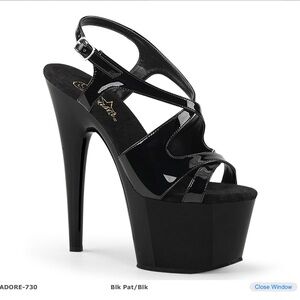 Pleaser Adore-730- NEW IN BOX! LAST PAIR-6!